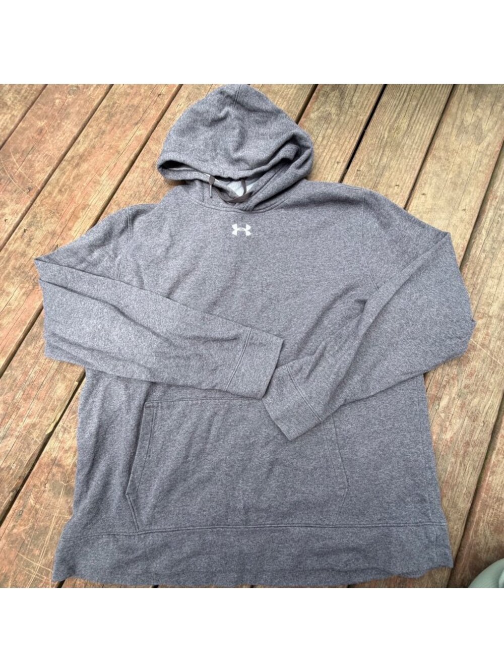 Under Armour Gray Pullover Hoodie